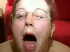 The best at blowjobs is Raunchy, who looks ebullient in spectacles.